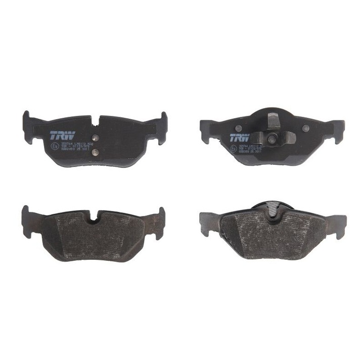 Set placute de frana spate TRW compatibile cu Bmw 1 E81, 1 E82, 1 E87, 1 E88, 3 E90, 3 E91, 3 E92, 3 E93, X1 E84