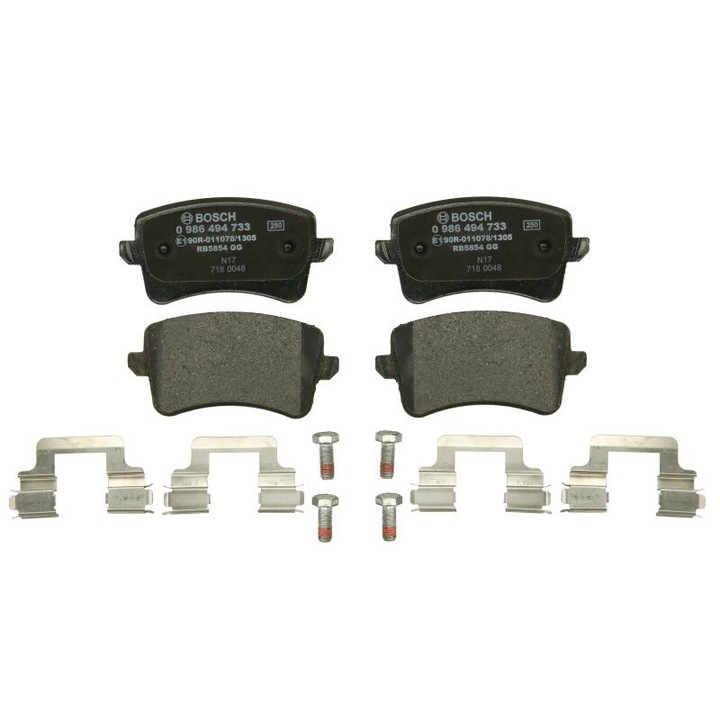 Комплект задни накладки BOSCH съвместим с Audi A4 Allroad B8, A4 B8, A5, Q5