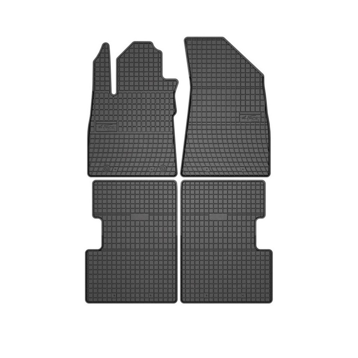 Covoare Cauciuc idealSTORE Compatibile MG ZS Crossover 2017->, Suprafata antiaderenta, Material Cauciucat Foarte Moale, Usor de Manevrat si Durabil