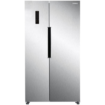Side by side Samus SSX-660NF+, 517 l, Display LCD, Clasa A+, Full No Frost, H 177 cm, Inox Side by side Samus SSX-660NF+, 517 l, Display LCD, Clasa A+, Full No Frost, H 177 cm, Inox
