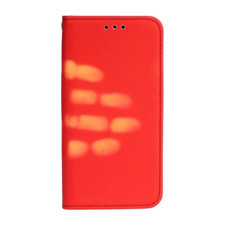 Калъф Book Huawei P8/P9 Lite 2017 Thermal Red