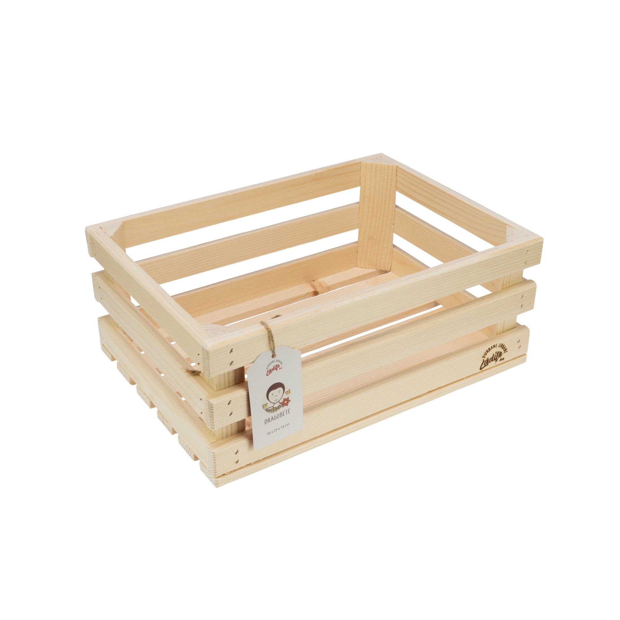 Ladita Lemn Molid Natur 