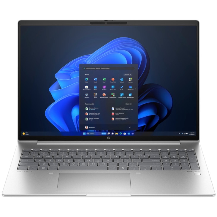 Laptop HP ProBook 465 G11 cu AMD Ryzen™ 5 7535U pana la 4.5GHz, 16", WUXGA, IPS, 16GB DDR5 RAM, 512GB SSD, AMD Radeon™ 660M Graphics, Windows 11 Pro, Pike silver