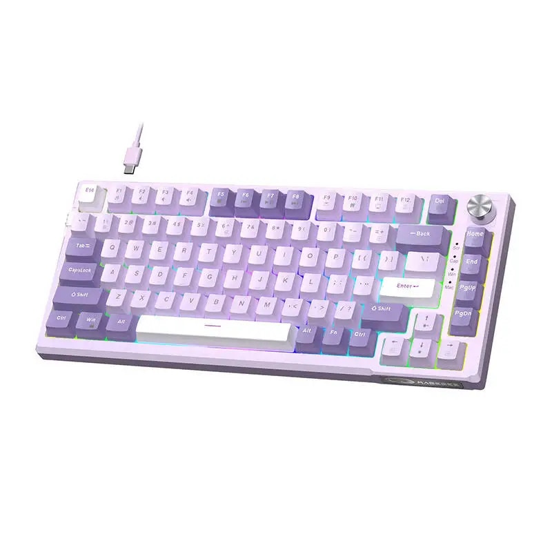酒井式 Simple English / Magic81 Tastatura cu fir MageGee SKY81 (mov) - eMAG.ro