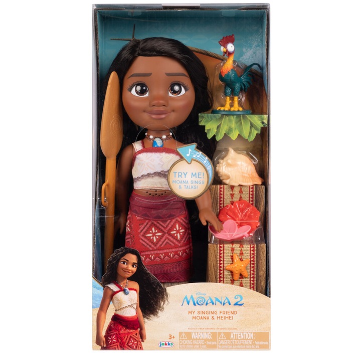 Disney Vaiana Moana кукла 2 звука 38 см