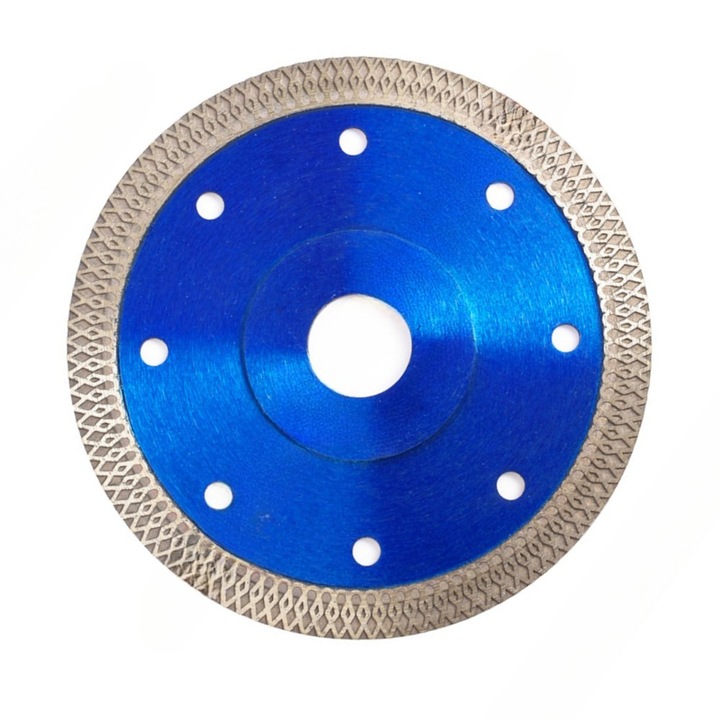 Folyamatos gyémánt tárcsa porcelán csempéhez, 125 / 22,2 szupervékony, meleg préselés, kerámia, kővágás