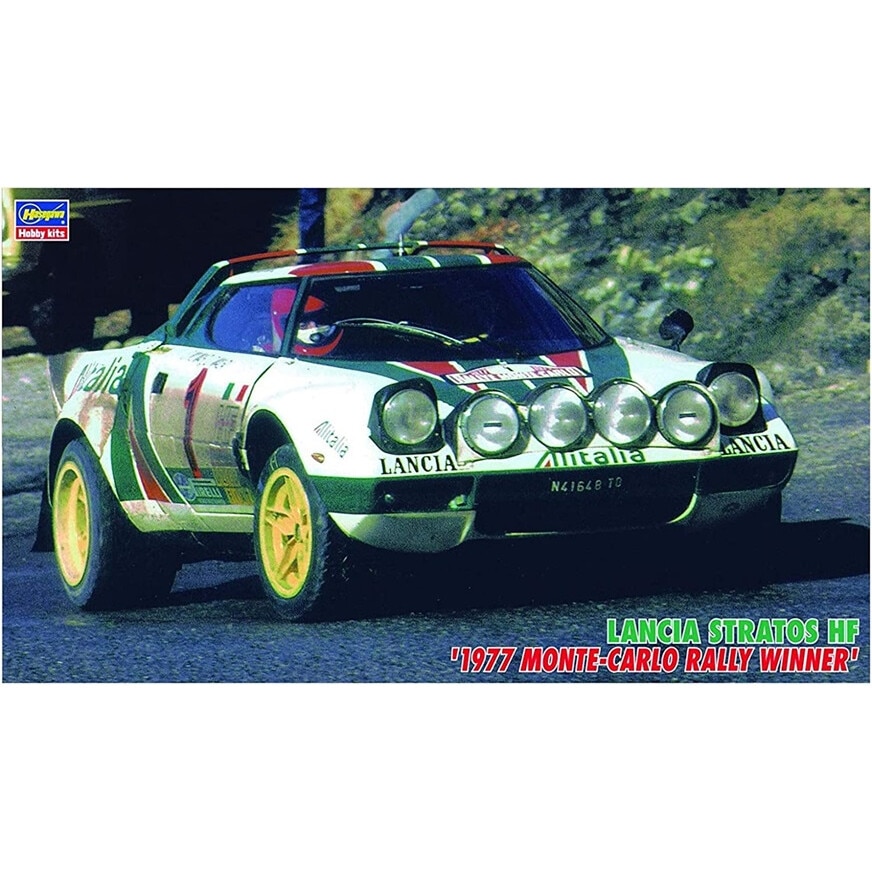 Lancia Stratos - Monte Carlo 1977 - 1/24ème en blister