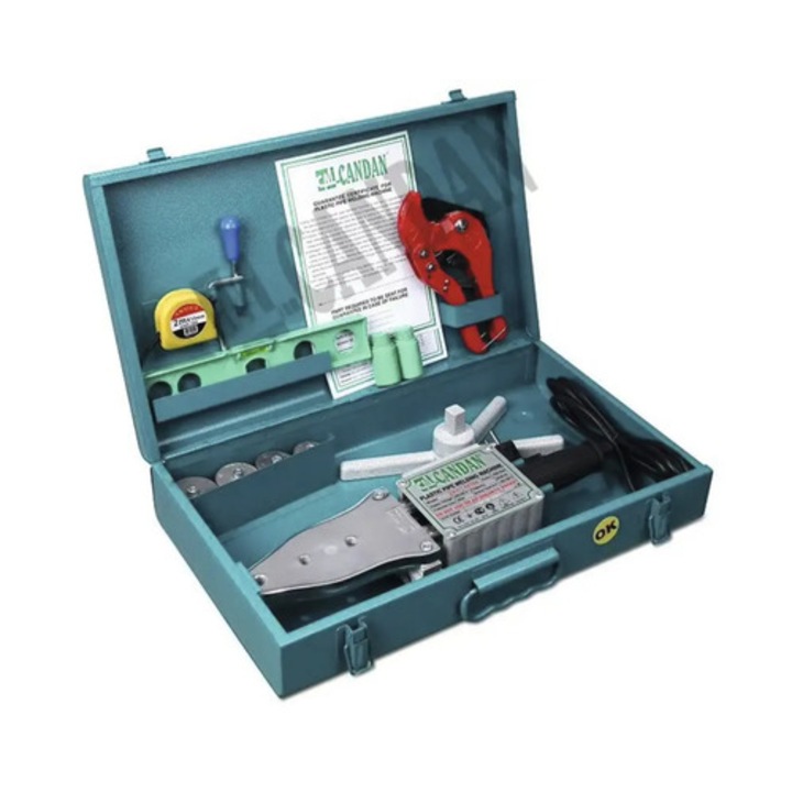 Trusa sudura Candan pentru lipit tevi si fitinguri PPR la cald