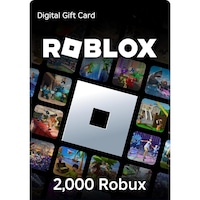Credit Roblox Digital Gift Card - 2, 000 Robux [Includes Exclusive Virtual Item] [Online Game Code]