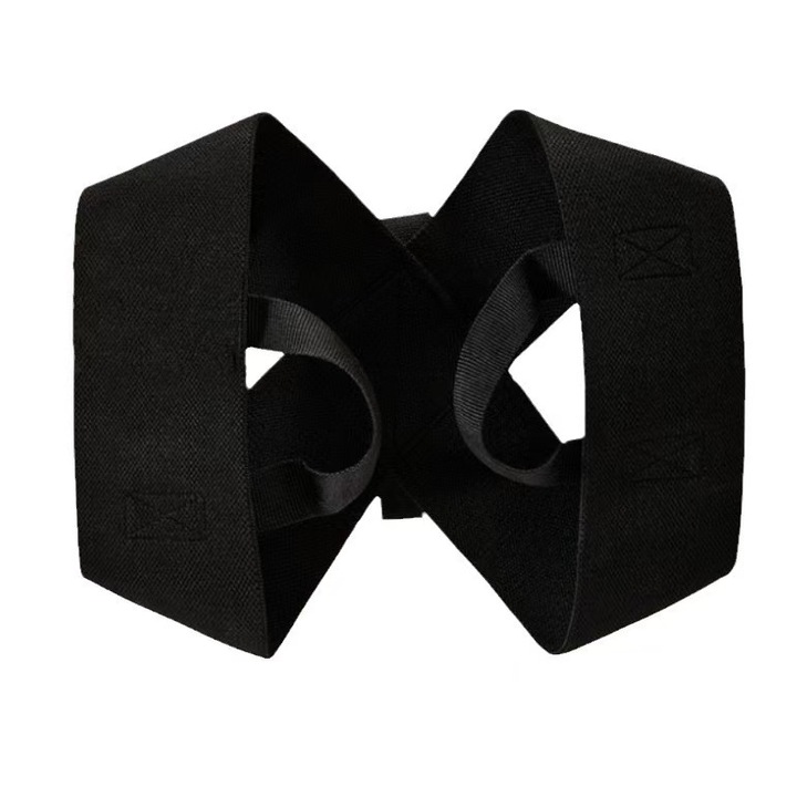 Corector de postura, KitsKap®, Textil, Negru