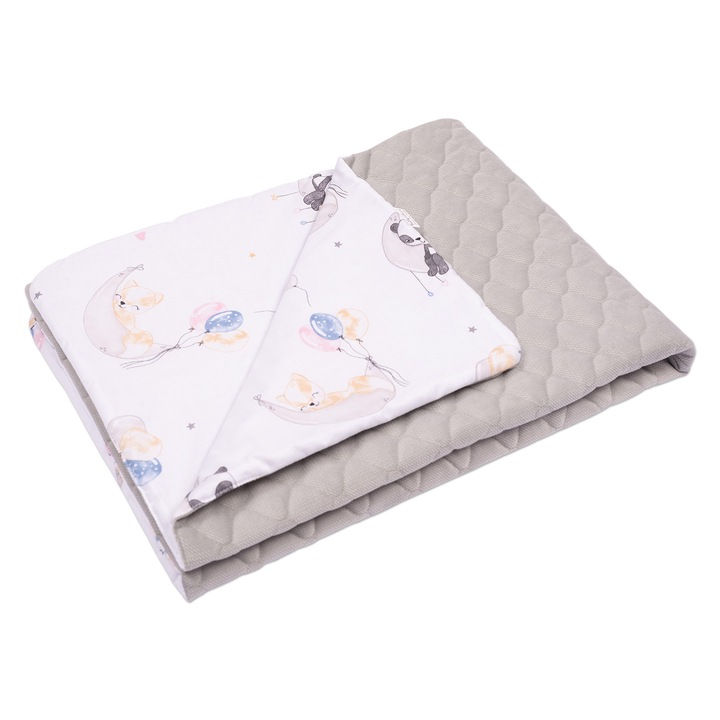 Капитонирано одеяло с две страни 100x75 см Kidizi Velvet Sweet Dreams