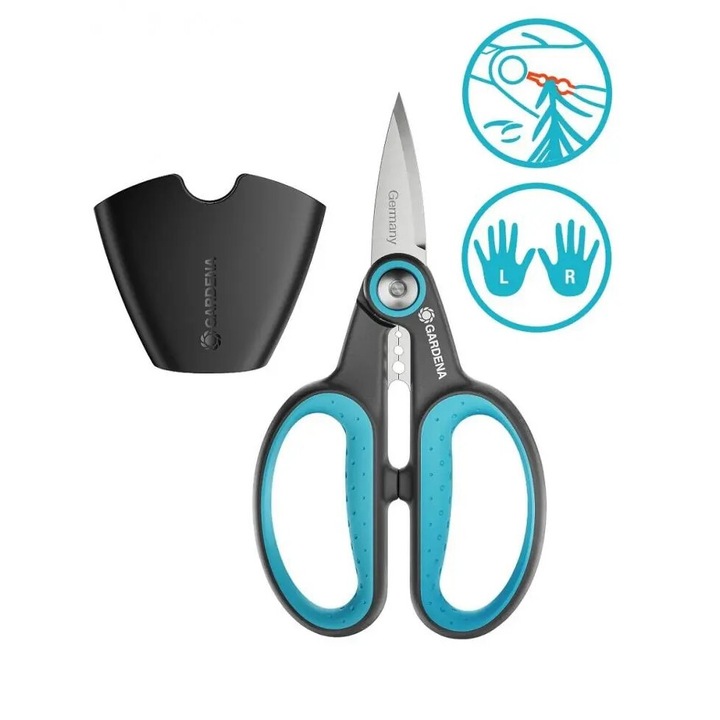 Set Foarfece, Gardena, Albastru/Gri