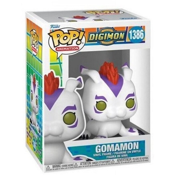 Figura, Funko POP! Animáció Digimon Gomamon 1386