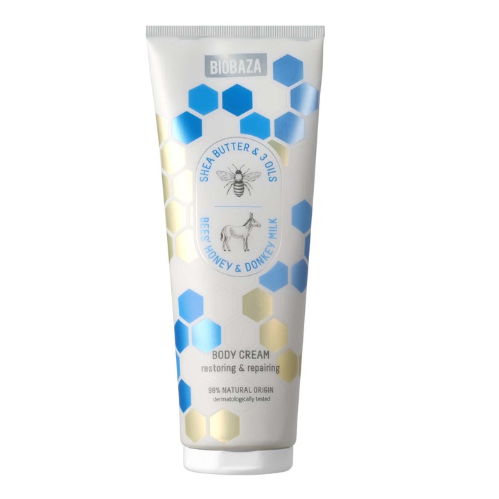 Testápoló, BIOBAZA szkvalánnal, mézzel és szamártejjel