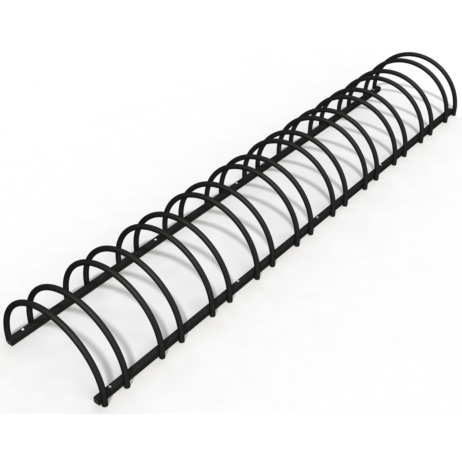 Suport stradal bicicleta cu 11 sloturi -model 0022-11 Negru