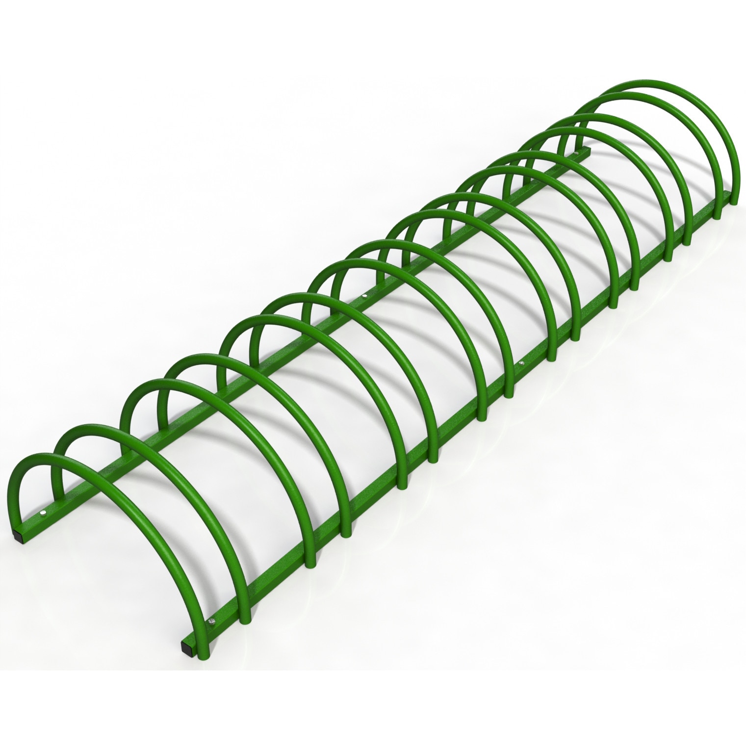 Suport stradal bicicleta cu 8 sloturi -model 0022-8 Verde padure