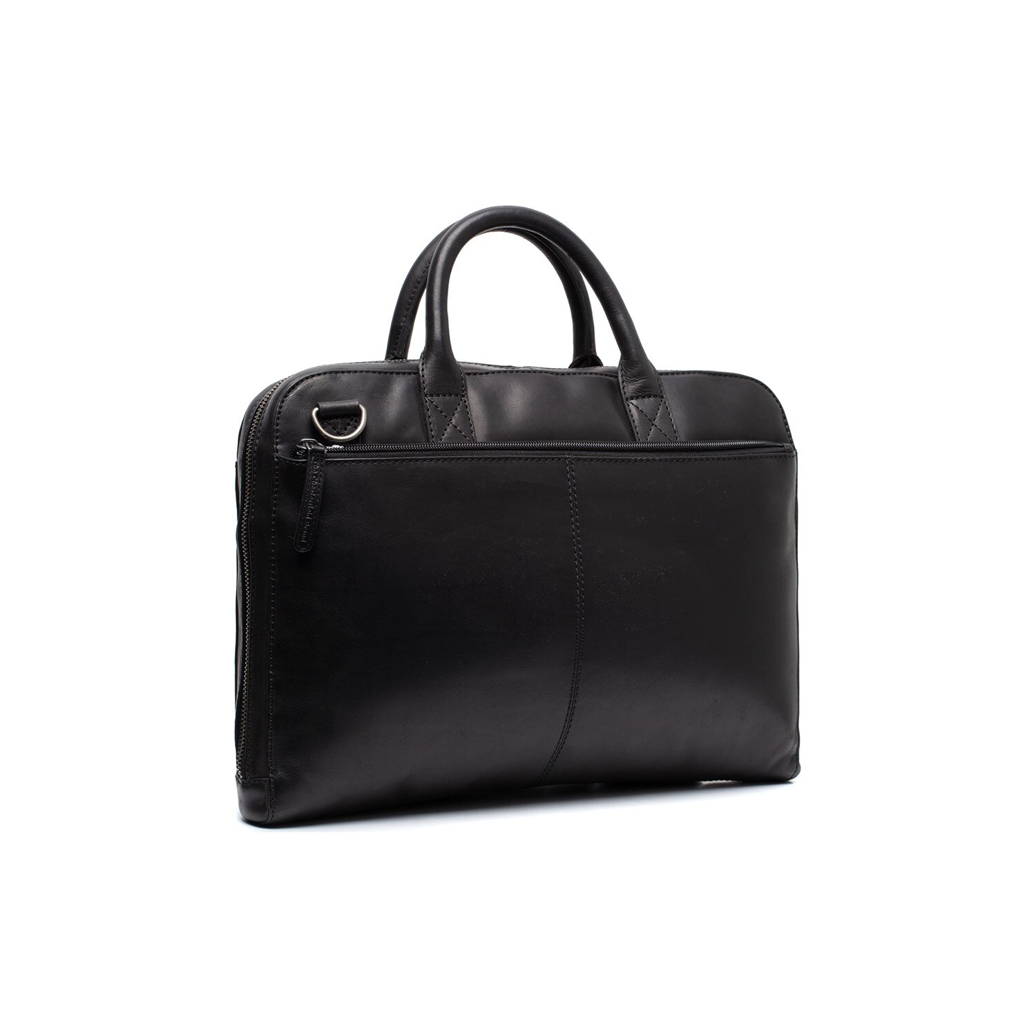 Geanta de laptop din piele naturala, The Chesterfield Brand, Tilbury, 14 inch, Negru