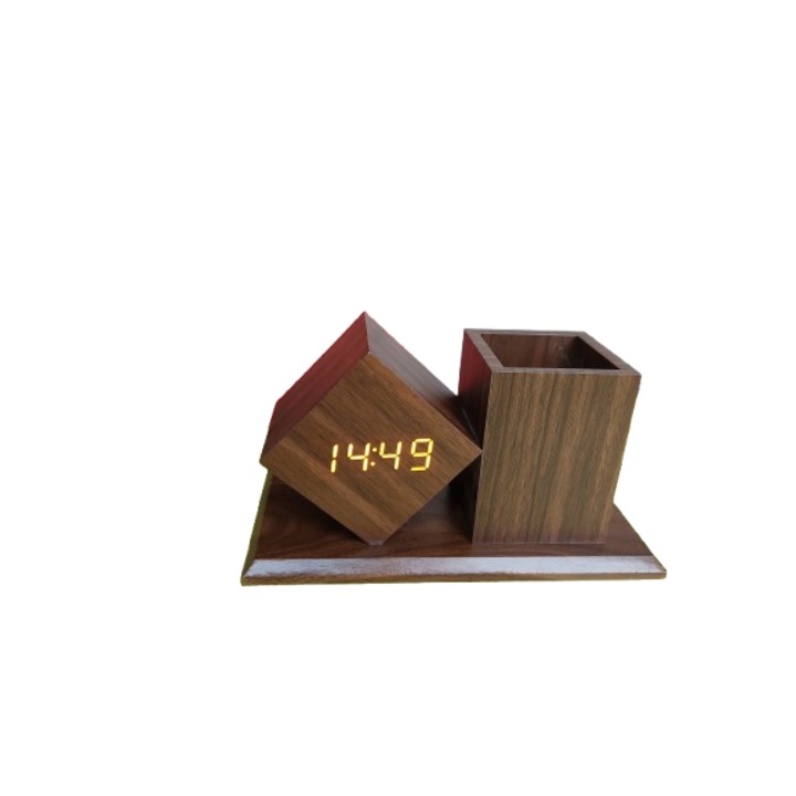 Ceas masa electronic cu suport pix ET015-3