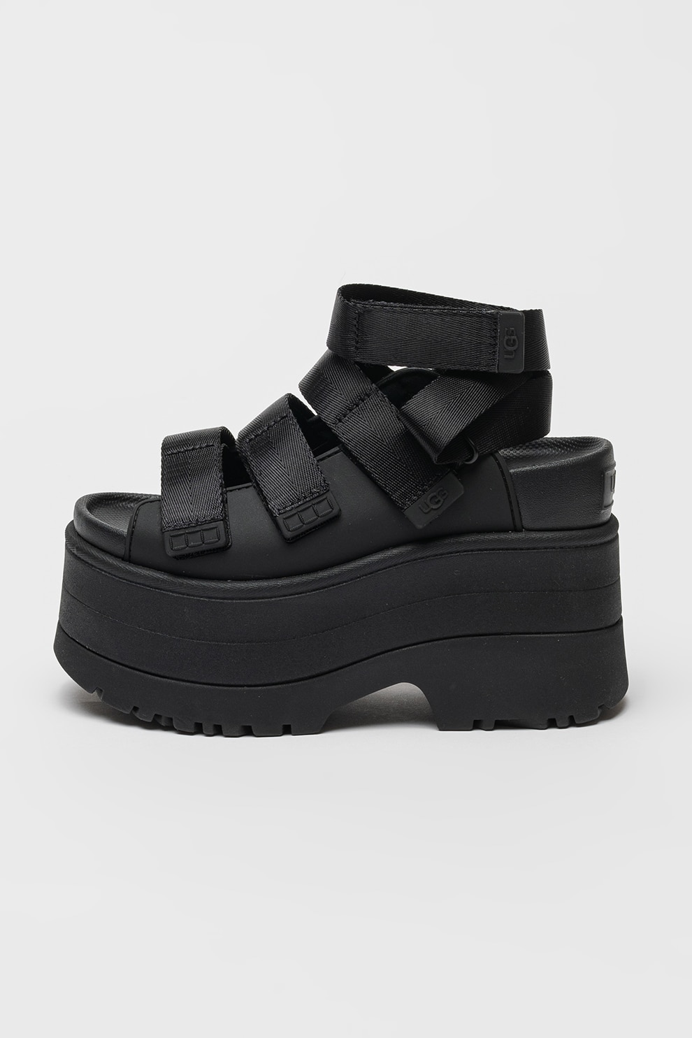 UGG, GoldenRise platformszandál, Fekete, 7 - eMAG.hu