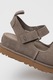 UGG, Sandale din piele intoarsa cu velcro Goldenstar, Gri, 7