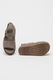 UGG, Sandale din piele intoarsa cu velcro Goldenstar, Gri, 7