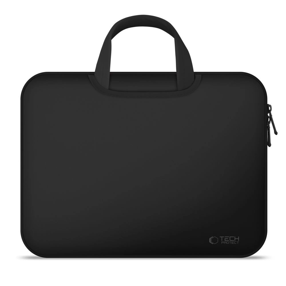 Geanta laptop Tech-Protect Neopren Bag, 37x26.5x2cm, negru, 1 buc