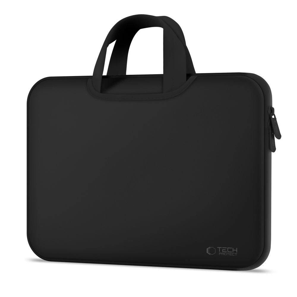 Geanta laptop Tech-Protect Neopren Bag, 37x26.5x2cm, negru, 1 buc