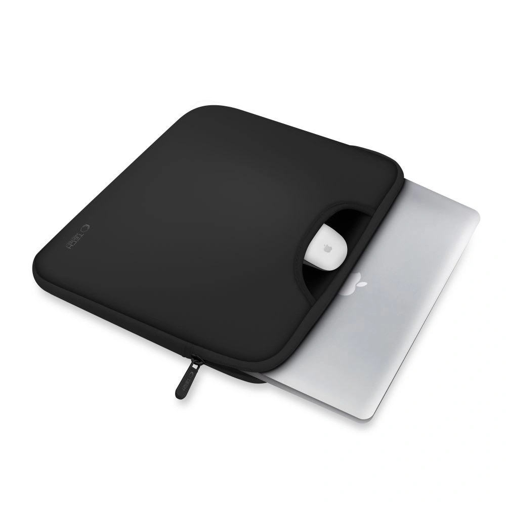 Geanta laptop Tech-Protect Neopren Bag, 37x26.5x2cm, negru, 1 buc