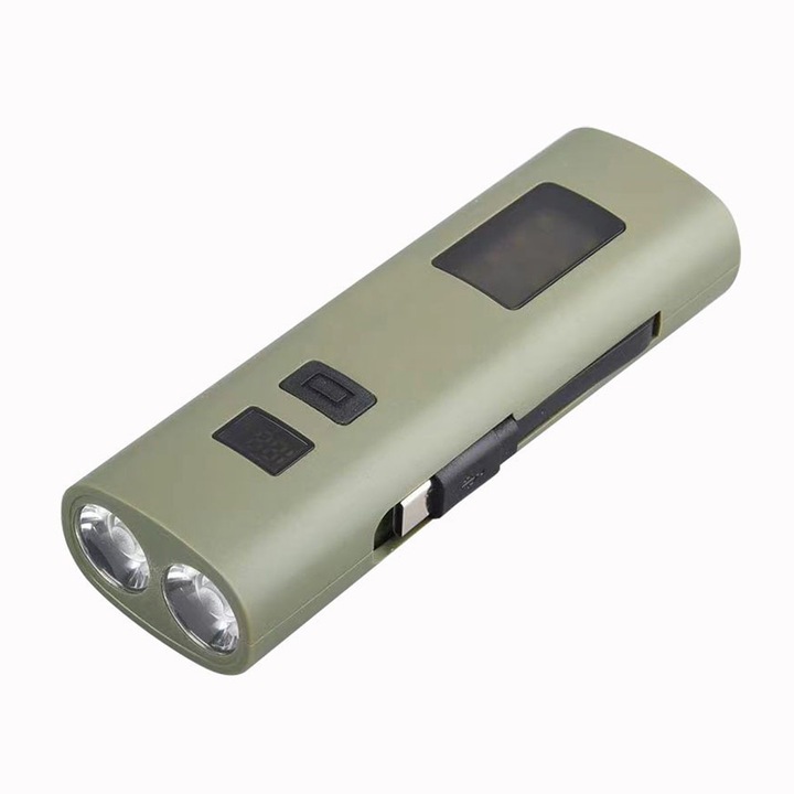 Lumina bicicleta Enforose, 1000 lumeni, 6 moduri, impermeabil, montare pe ghidon, 112g