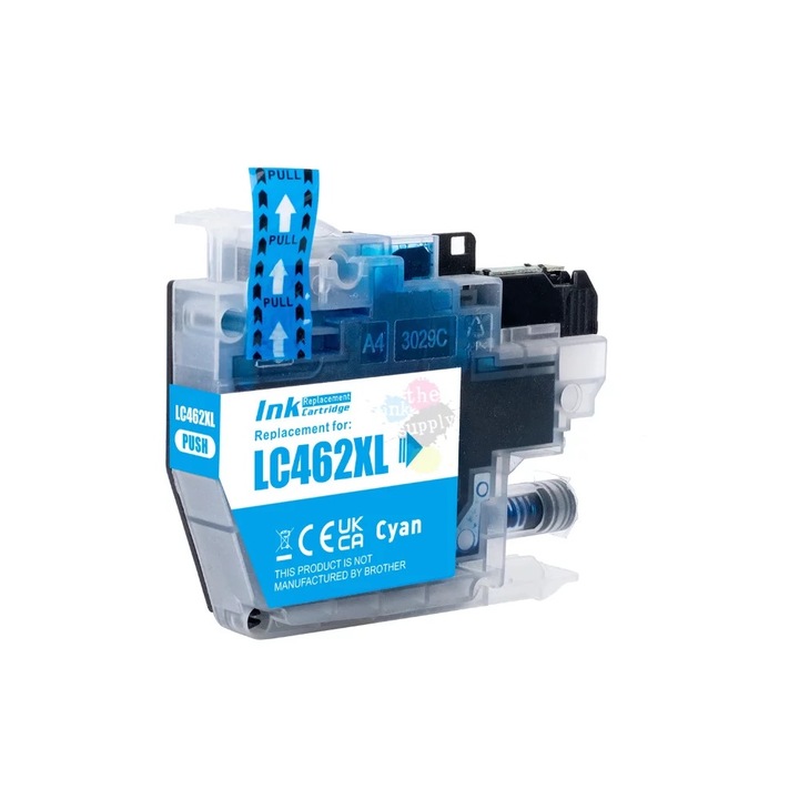 Kompatibilis Brother LC-462XL cián tintapatron, 1500, 18 ml, Brother MFC-J2340DW, MFC-J3940DW, MFC-J3540DW