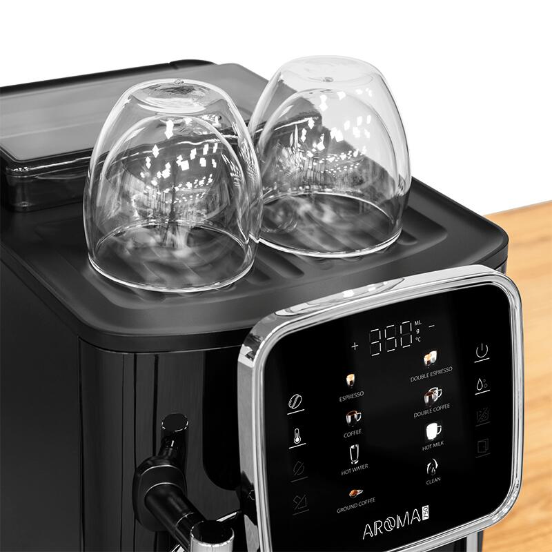 Cafetieră Teesa, espresor automat, 19 bari, inox, 750W, 1.25l