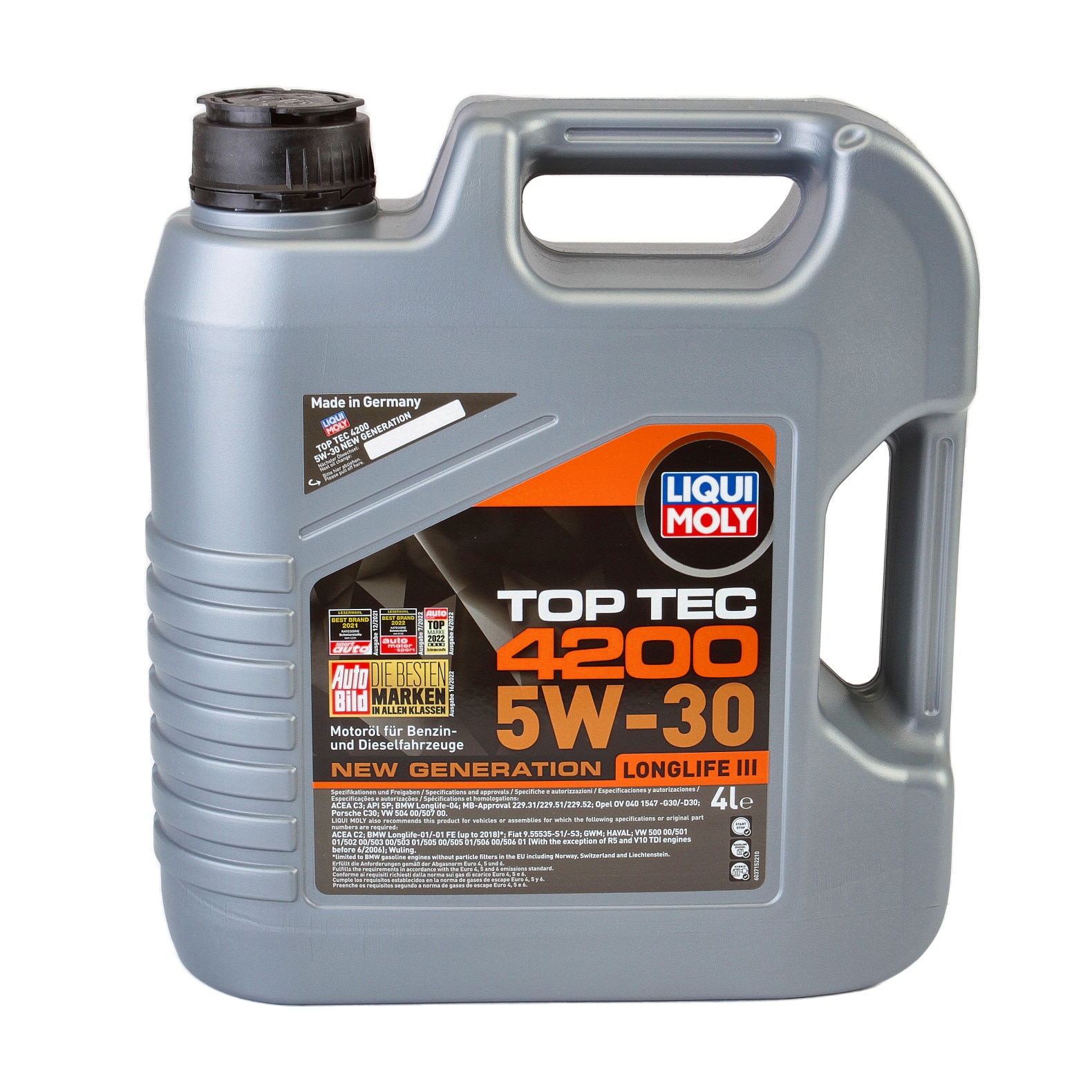 liqui moly top tec 4200 5w 30 new generation