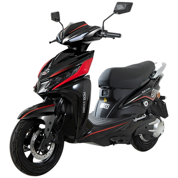 Scuter electric RDB STORM, 2200W, fara permis, 25 km/h, negru