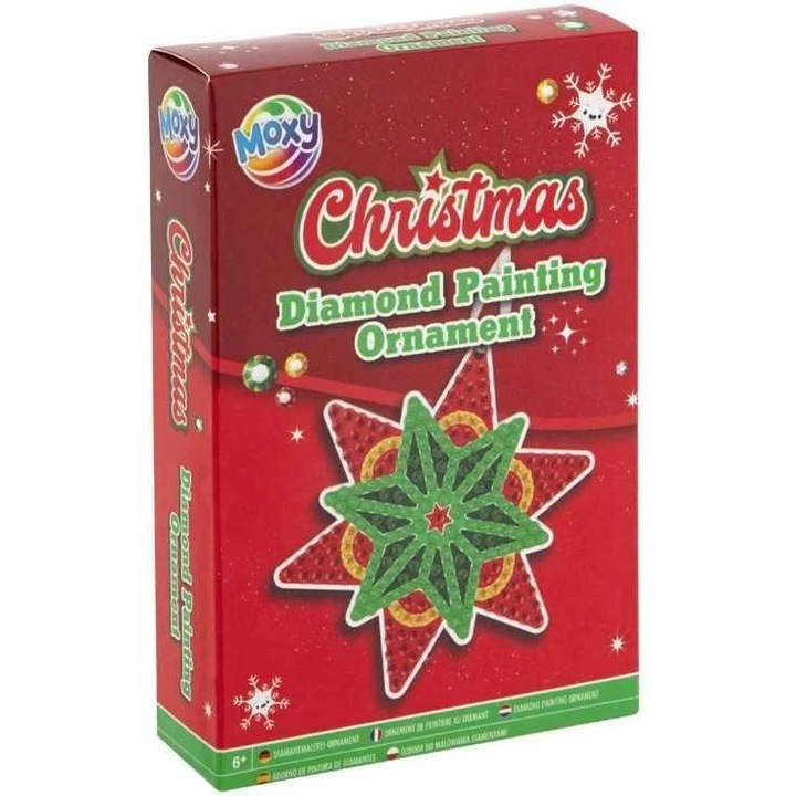 Ornament Craciun Diamond Painting, Grafix, Stea