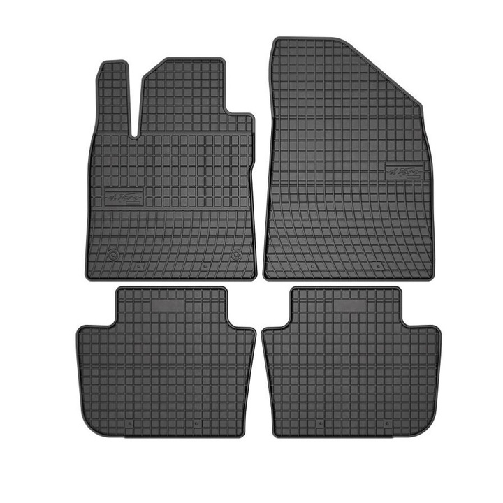 Covoare Cauciuc idealSTORE Compatibile MG 4 hatchback 2022->, Suprafata antiaderenta, Material Cauciucat Foarte Moale, Usor de Manevrat si Durabil