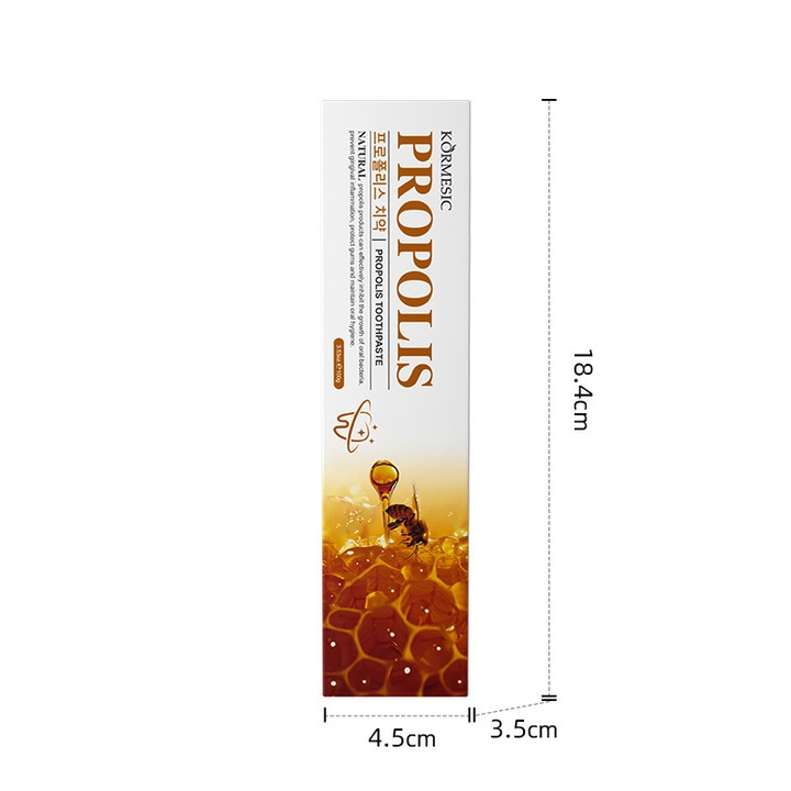 Fogkrém fogápolás propolisz(Fluor nélküli)