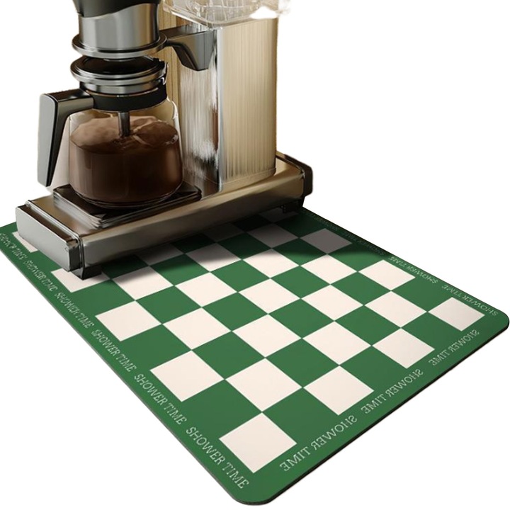 Enforose edényszárító, 30x50cm, többszínű, kovaföld anyagú, nedvszívó, csúszásmentes