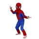 Set masca si manusa lansator cu 7 ventuze din burete SpiderMan, rosu, tehnologie LED