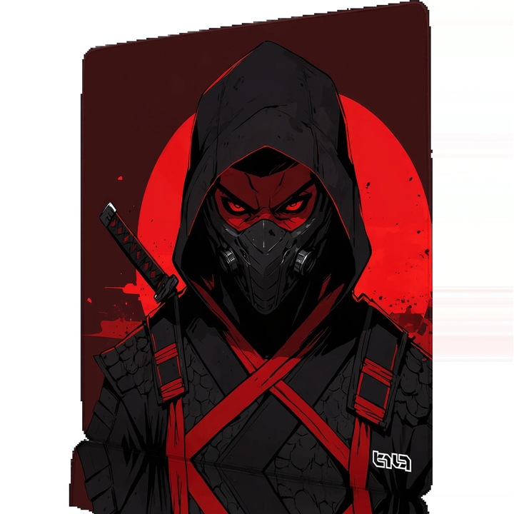 Mousepad TILT, rosu, 30x30 cm