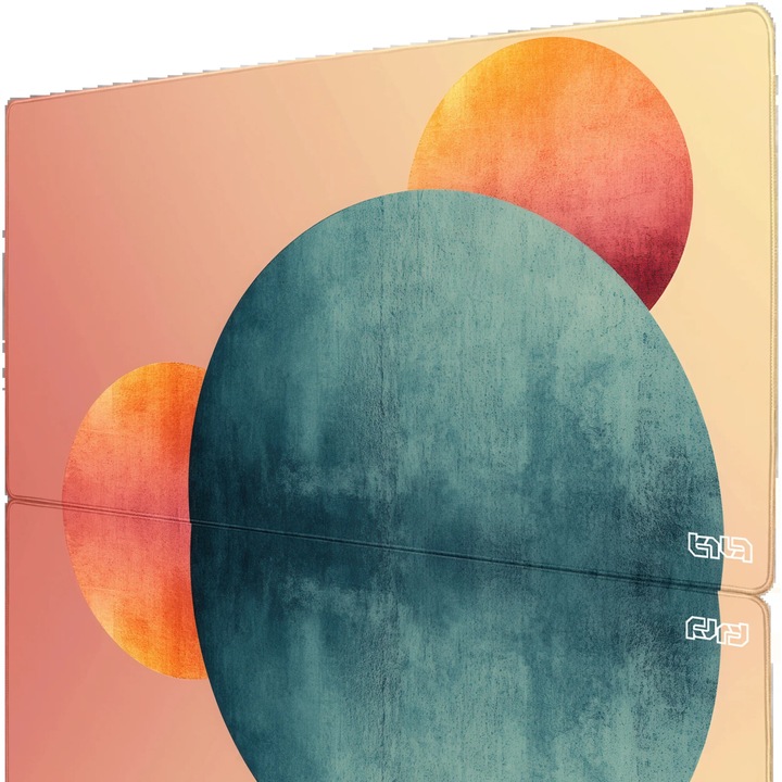 Mousepad TILT Astralne Okregi 100x50cm, suport pentru incheietura, antiderapant
