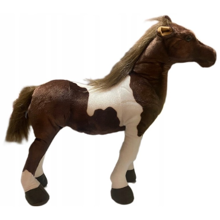 Plüss Horse 55 cm, fekete