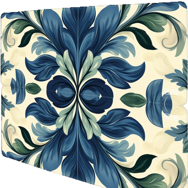 Mousepad TILT Barokowy Lisc 80x30cm, suport pentru incheietura, antiderapant