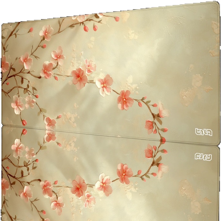 TILT Mousepad Delikatny Kwiat 90x40cm, suport pentru incheietura, antiderapant