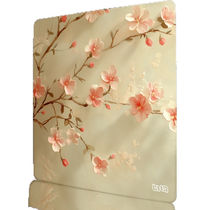 Mousepad TILT, Delikatny Kwiat, 30x30cm, antiderapant, suport pentru incheietura