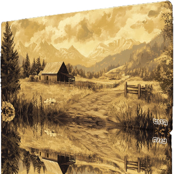 Mousepad TILT, multicolor, 100x50 cm