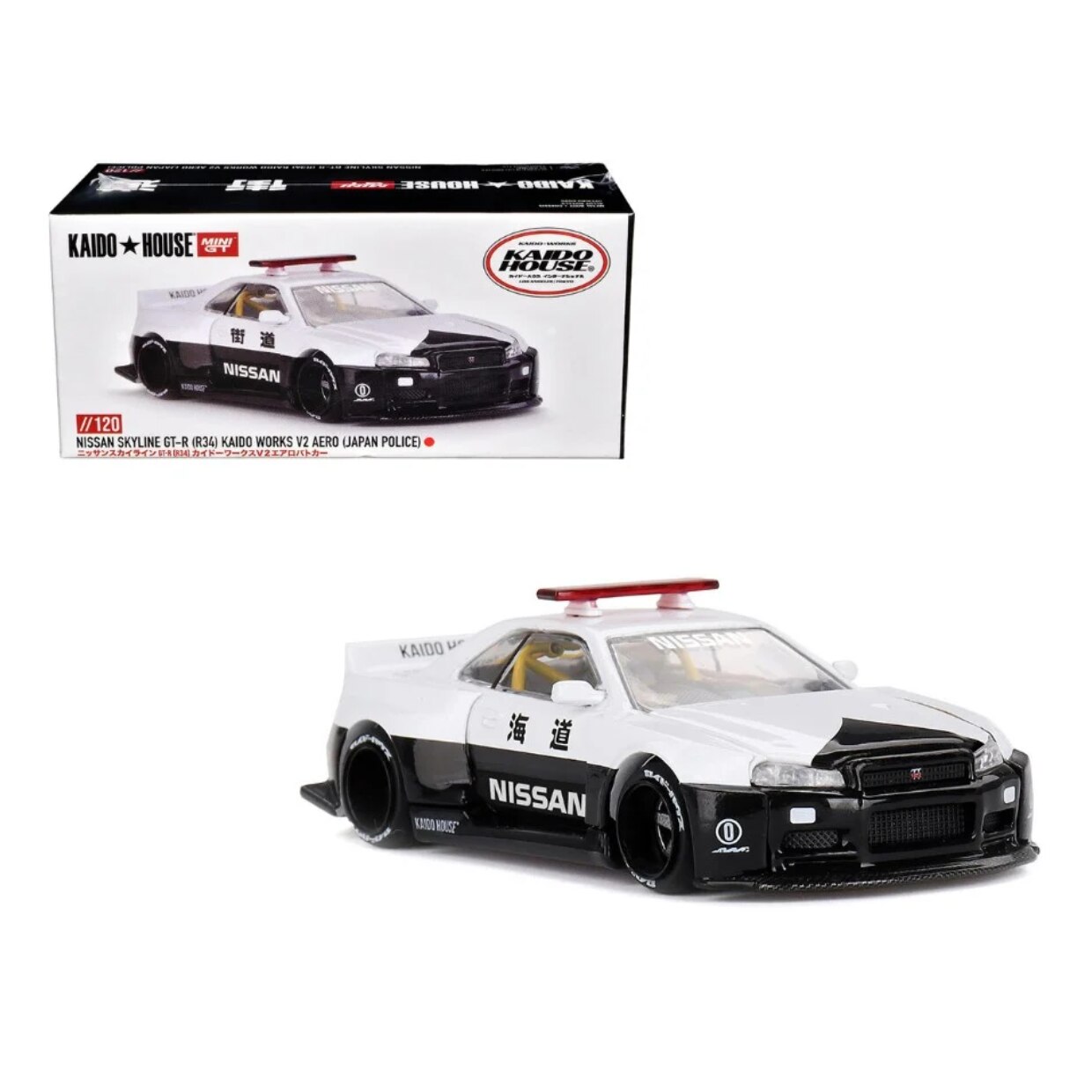 Macheta Auto, Nissan Skyline GT-R (R34) Kaido Works V2 Aero, Japan