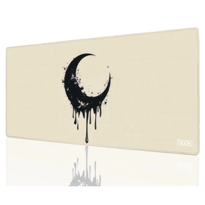 Mousepad Melting Crescent, TILT, bej, 90x40 cm