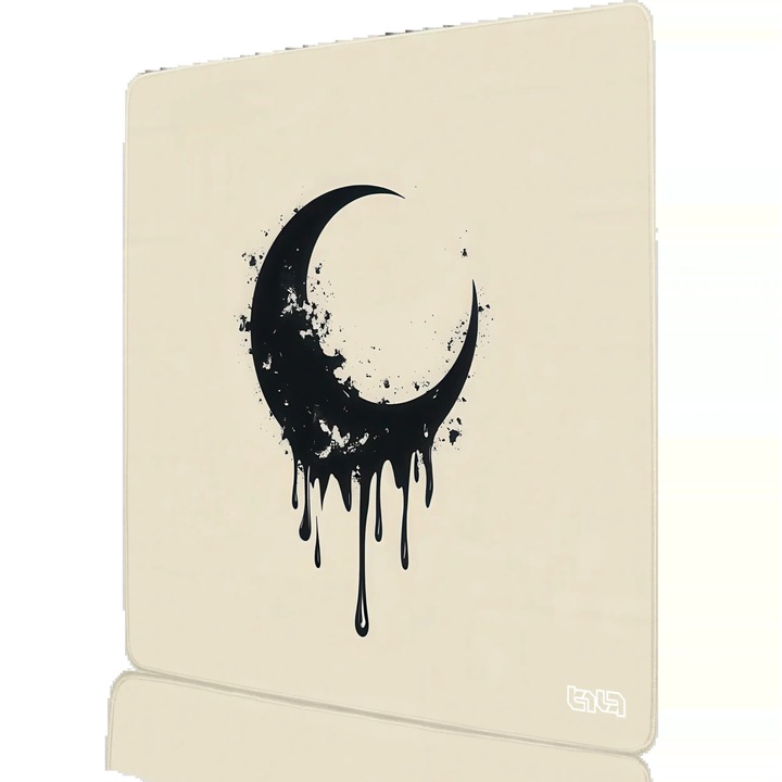 Mousepad TILT, bej\negru, 30x30 cm