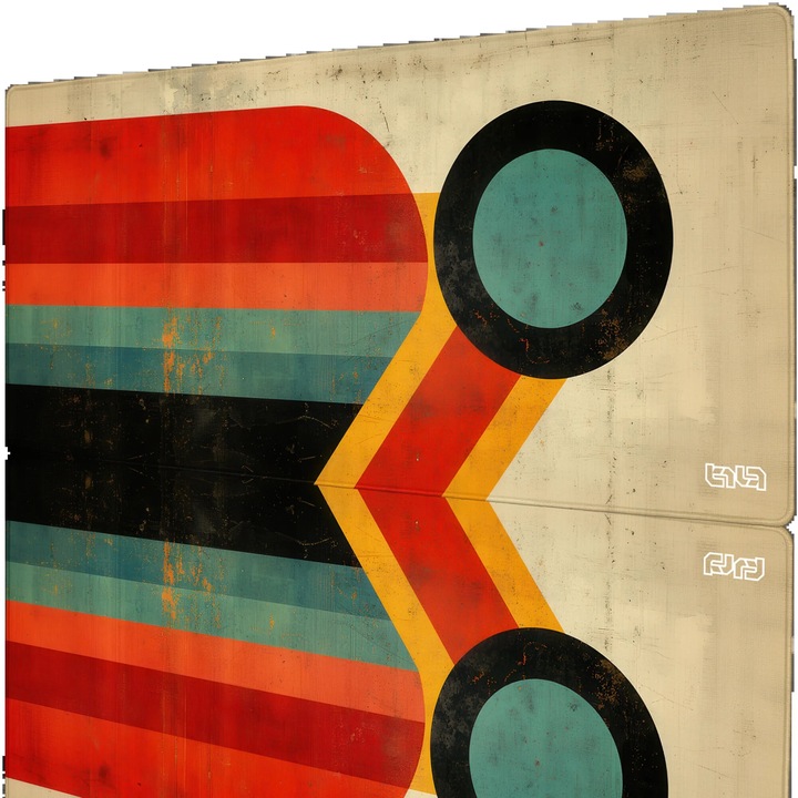 Mousepad TILT, multicolor, 90x40 cm