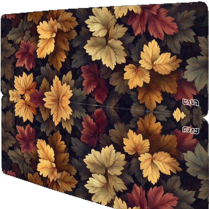 Mousepad TILT, Jesienne Liscie, 80x30cm, suport pentru incheietura, antiderapant